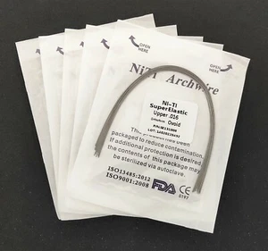 10pc/pack Dental Orthodontic Super Elastic Wire Niti Round Arch Wires Ovoid Form - Picture 1 of 7