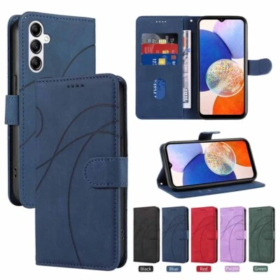 For Samsung A14 A24 A34 A54 A13 A23 A33 A53 Flip Wallet Leather Phone Case Cover - Image 1 of 4