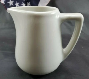 Jarra crema cerámica comercial Rego 3,75" de alto ¡¡ENVÍO RÁPIDO!!! - Imagen 1 de 3