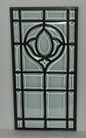 ANTIQUE FULLY BEVELED WINDOW FOR REPURPOSE, NYC AREA 1930s Cover