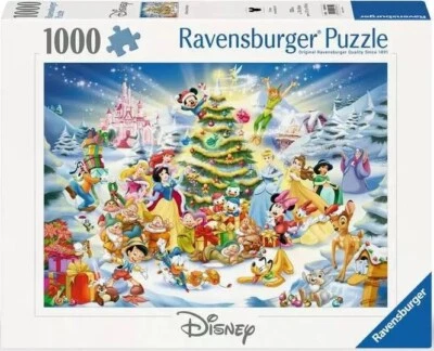 RAVENSBURGER CHRISTMAS PUZZLE*1000 TEILE*DISNEY'S*WEIHNACHTEN*NEU+OVP