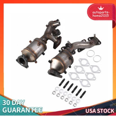 2X Catalytic Converter For 2002 - 2004 Nissan Frontier XE SE 3.3L Left & Right - Image 1 of 4
