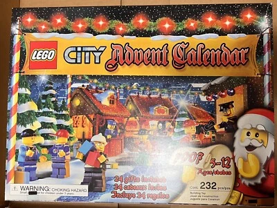 LEGO City 2007 Advent Calendar Set 7907 Factory Sealed  NEW IN BOX - Image 1 of 4
