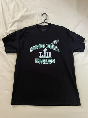 Eagles Super Bowl LII NFL T-shirt Men's Size Large Cover