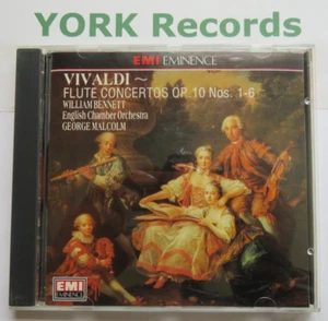 VIVALDI - Flötenkonzerte op. 10 Nr. 1-6 BENNETT / MALCOLM - Ex CD CEMI Eminence - Bild 1 von 3