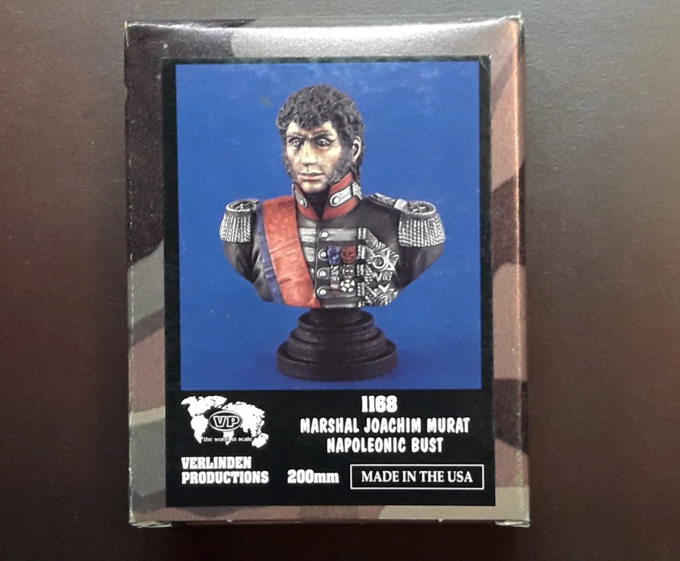 Original Resin Bust Joachim Murat - Verlinden (1168) -RARE OUT OF PRODUCTION  - Image 1 of 1