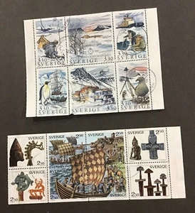 Sweden 1989- 1990 VF Used Sc#1754a, Sc# 1808a, Cv$24. (W47) - Picture 1 of 2