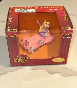 The Muppet Show 25 Years MISS PIGGY CAR Muppets Collectable Figurine by Corgi - Picture 1 of 13