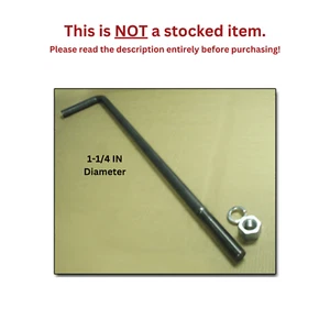 GORBEL ANCHOR BOLT KIT - 1.25 IN DIAMETER, 6 BOLTS FOR 48 IN FOUNDATION DEPTH - Picture 1 of 2