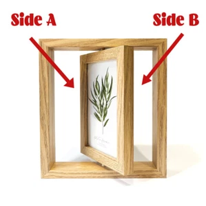 Custom Framed Photo Swivel Frame with 2 Bespoke 4x6 Inch Pictures Included - Picture 1 of 11