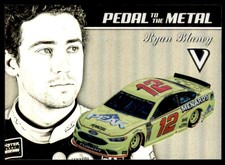 2018 Panini Victory Lane Pedal to the Metal #58 Ryan Blaney CAR