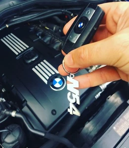 N54 Key Chain Stainless Steel for all BMW N54 engines - Picture 1 of 2