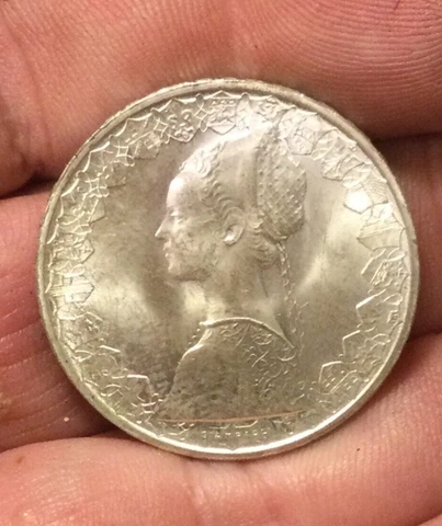 1967  Italy 500 Lire SILVER Cover