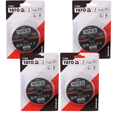 20x Mini Trennscheiben 75 mm Metall Stahl Flexscheiben Luftdruck-Winkelschleifer - Bild 1 von 4