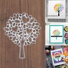 Cutout Tree w Three Hearts Cutting Die – Love Family Mother’s Day & More