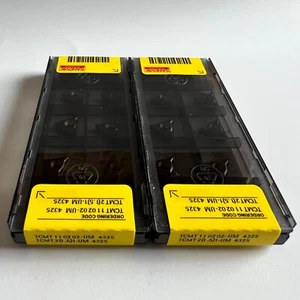 TCMT110202-UM 4325/SANDVIK Original genuine CNC alloy blade 10 PCS - Picture 1 of 3