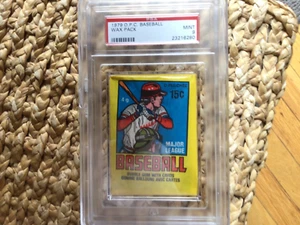 1979 OPC BASEBALL PACK PSA GRADED 9 - Picture 1 of 2