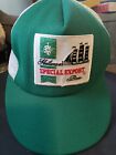 Vtg St. Louis Hats Heileman&#39;s Special Export Beer Snapback Trucker Cap