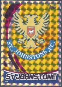 TOPPS MATCH ATTAX SPL-2017-18- #199-ST JOHNSTONE TEAM BADGE-SILVER FOIL - Picture 1 of 1