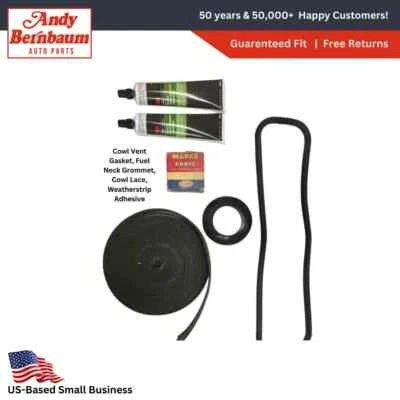 For 1946-1948 Dodge Business Coupe Complete Master Weatherstrip Rubber Kit - Image 1 of 4