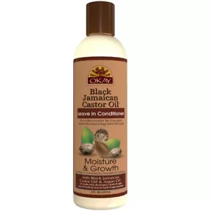 Black Jamaican Castor Oil Leave-In Conditioner, Moisturizes Promotes Growth 8 oz - Picture 1 of 10