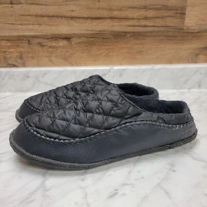 Men's Size 11 Sorel Manawan Quilted Slippers Black - Picture 1 of 11