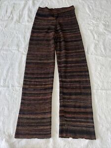 Paloma Wool Pants Women’s Multi-Color Striped Flare Made in Spain