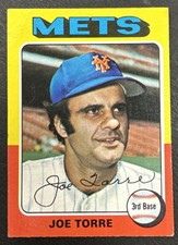 1975 O-Pee-Chee OPC Baseball - #565 Joe Torre - New York Mets