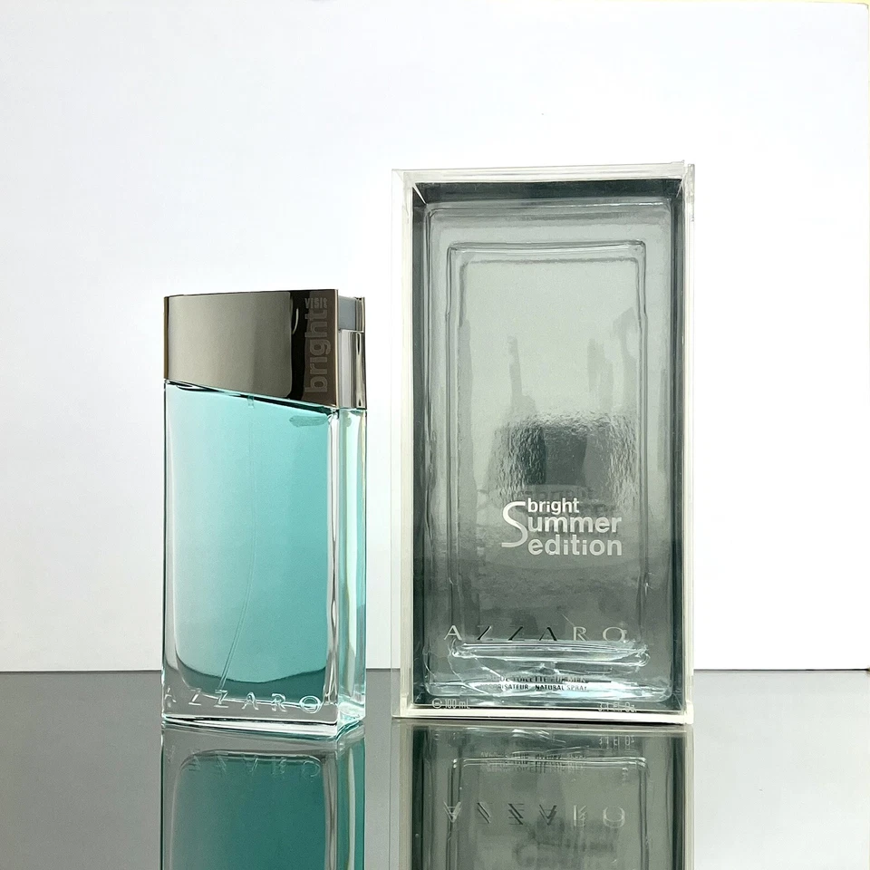 Azzaro BRIGHT VISIT Edición de Verano para Hombres 3.4oz-100ml EDT Spr DESCONTINUADO (BI10 Foto 1 de 1