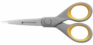 Westcott Titanium Bonded Scissors Super Soft Grip 5" - Medium Office Paper Card - Picture 1 of 4