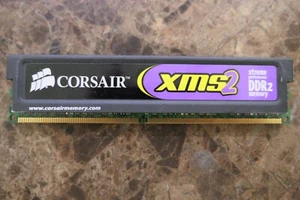 2GB PC2-8500 DDR2-1066 Corsair CM2X2048-8500C5 XMS2-8500 Memory - Picture 1 of 2