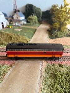 HO Overland Brass OMI-6459 Milwaukee Road F7B Modernized No #. Custom Finished - Picture 1 of 9