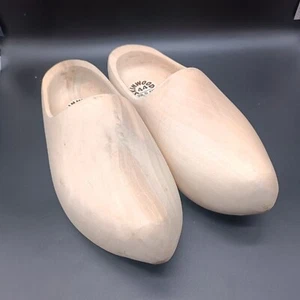 Zoccoli tradizionali in legno fatti a mano Skinwood dall'Olanda 28,5 CM/M44/M10,5 - Foto 1 di 9