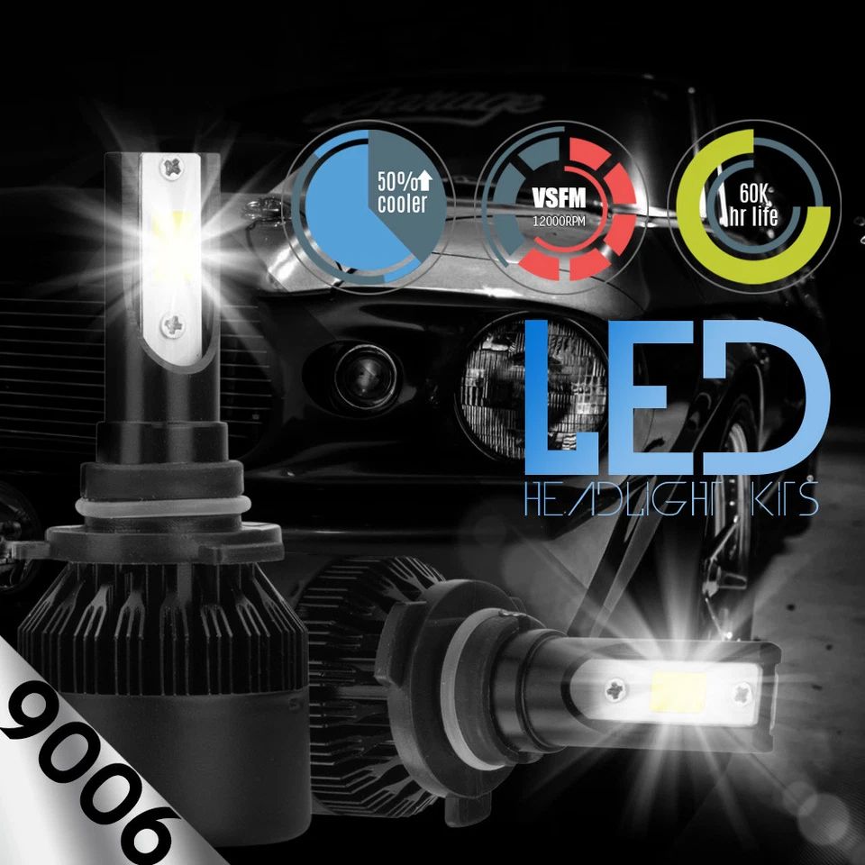 Kit faros LED HID XENTEC 9006 blanco para Chevrolet Monte Carlo 1995-2005 Foto 1 de 4