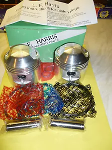 TRIUMPH BONNEVILLE T120 TR6 71mm PISTON SET STD 70-9488/STD - Picture 1 of 2