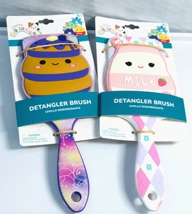 Squishmallows **DETANGLER HAIRBRUSH** You Choose Your Favorite NWT - Picture 1 of 4