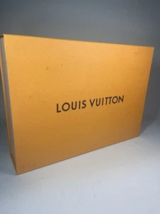 Authentic LOUIS VUITTON LV Gift Box Magnetic Empty Large Box 22.5 X 16 X 5.5 - Picture 1 of 12