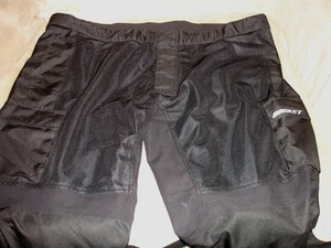 Joe Rocket Motorcycle Pants with Knee Pads Black  Size 5XL - Picture 1 of 22