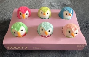 2025 Target Spritz PASQUA Primavera Amici Piumati 6 pz Tessuto Uovo di Pasqua Cartone - Foto 1 di 5