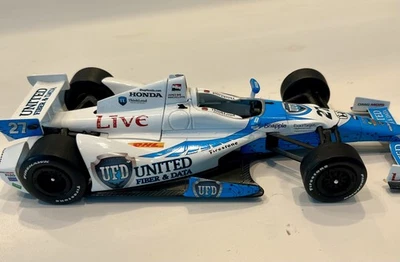 Литая модель автомобиля James Hinchcliffe 2014 No27 Andretti Honda IndyCar 1:18 Auto World - Изображение 1 из 4
