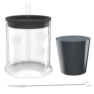 Toddler Training Cup for Babies, Toddler Sippy Cup Baby Feeding, 4-oz, Gray - Picture 1 of 7