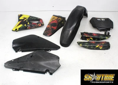02-23 Suzuki Rm85 Plastics Body Kit front rear back side Fenders Fairings (read) - Image 1 of 4