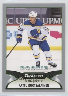 2021-22 Upper Deck Parkhurst Rookies Retail Silver Arttu Ruotsalainen Rookie RC - Image 1 of 2