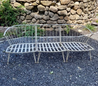 Hold for Greg-Vintage Wrought Iron Outdoor Patio Furniture - Image 1 of 4