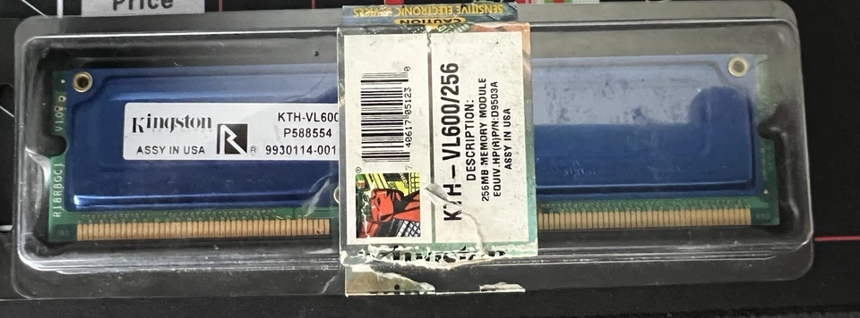 KINGSTON KTH-D530/256 256MB MEMORY Module Sealed NEW!!! - Image 1 of 1