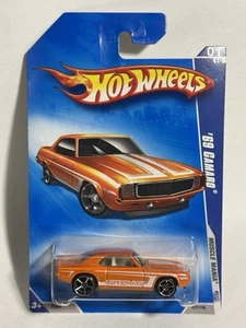 Hot Wheels 1969 Camaro Orange Muscle Mania 09 NEW! - Picture 1 of 4