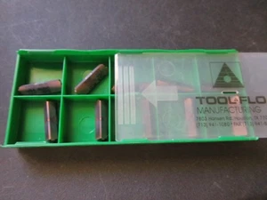 10 pcs TOOL-FLO V84 6 VAM INT Grade AP6 Carbide Threading Inserts 24618 USA - Picture 1 of 2