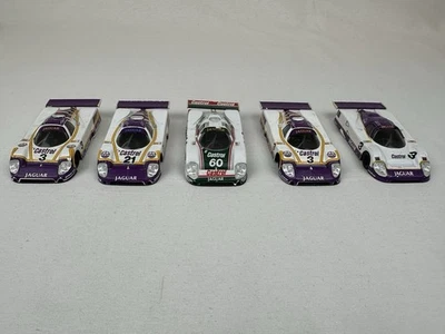Rare Onyx Jaguar XJR 9 & 11 Le Mans 1:43 Die Cast Model Cars Set Of 5 Pieces - Image 1 of 4
