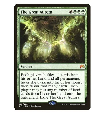The Great Aurora - Magic Origins (ORI) - MTG Regular Card #179 - Mythic Rare - Image 1 of 3