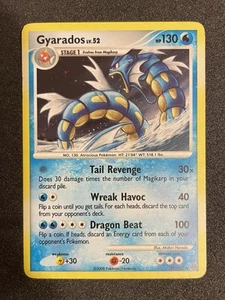 Pokemon Gyarados ERROR DE OBSTRUCCIÓN Stormfront Holo 19/100 *MP Raging Sea Deck - Imagen 1 de 6